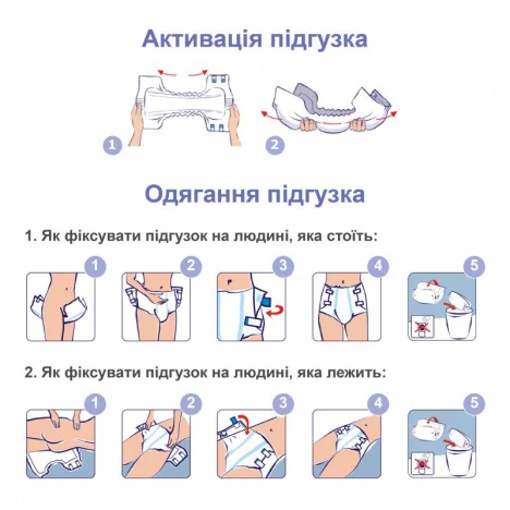 Підгузки для дорослих SENI STANDARD PLUS AIR Medium (2) 30 шт.